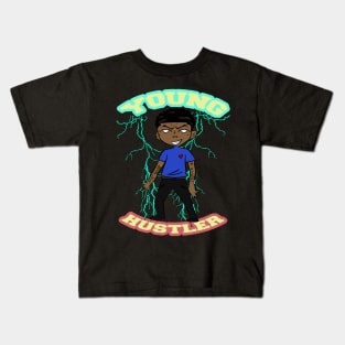 young hustler Kids T-Shirt